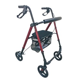 ANDADERA ROLLATOR COMPACTA RUEDA 8" MOD. 9188