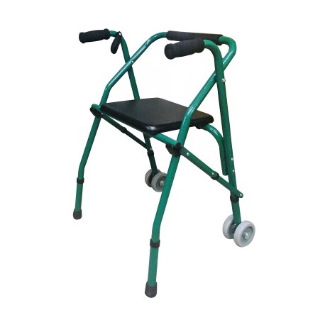 ANDADERA C/ASIENTO Y RUEDAS DELANTERAS MOD. LK3110W