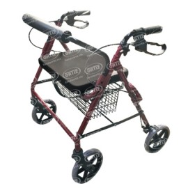 ANDADERA ROLLATOR BARIATRICA SOBREPESO MOD. 882